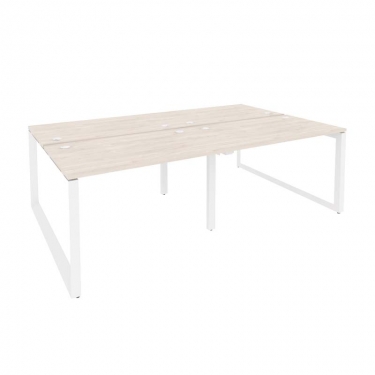 Рабочая станция на О-образном м/к Рива ONIX O.MO-D.RS-4.2.7 Денвер Светлый/Белый