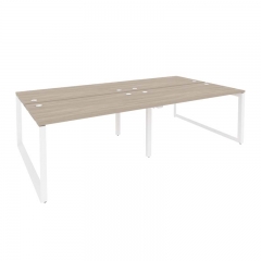 Рабочая станция на О-образном м/к Рива ONIX O.MO-D.RS-4.3.7 Дуб Аттик/Белый