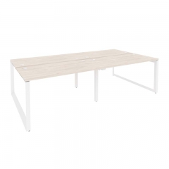 Рабочая станция на О-образном м/к Рива ONIX O.MO-D.RS-4.3.7 Денвер Светлый/Белый