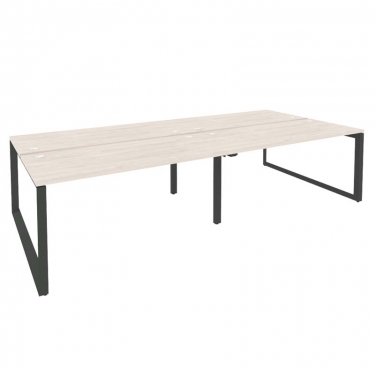 Рабочая станция на О-образном м/к Рива ONIX O.MO-D.RS-4.4.7 Денвер Светлый/Антрацит