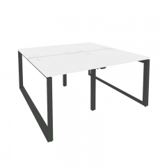 Рабочая станция на О-образном м/к Рива ONIX O.MO-D.RS-4.0.8 Белый Бриллиант/Антрацит