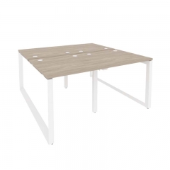 Рабочая станция на О-образном м/к Рива ONIX O.MO-D.RS-4.0.8 Дуб Аттик/Белый