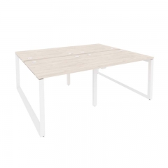 Рабочая станция на О-образном м/к Рива ONIX O.MO-D.RS-4.1.8 Денвер Светлый/Белый