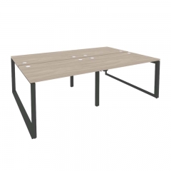 Рабочая станция на О-образном м/к Рива ONIX O.MO-D.RS-4.2.8 Дуб Аттик/Антрацит