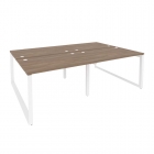 Рабочая станция на О-образном м/к Рива ONIX O.MO-D.RS-4.2.8 Дуб Аризона/Белый