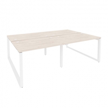 Рабочая станция на О-образном м/к Рива ONIX O.MO-D.RS-4.2.8 Денвер Светлый/Белый