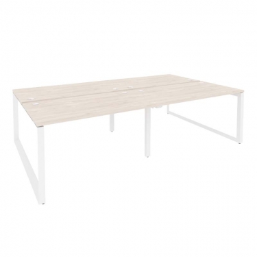 Рабочая станция на О-образном м/к Рива ONIX O.MO-D.RS-4.3.8 Денвер Светлый/Белый