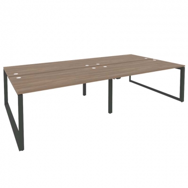 Рабочая станция на О-образном м/к Рива ONIX O.MO-D.RS-4.4.8 Дуб Аризона/Антрацит