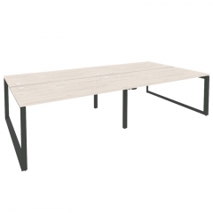 Рабочая станция на О-образном м/к Рива ONIX O.MO-D.RS-4.4.8 Денвер Светлый/Антрацит