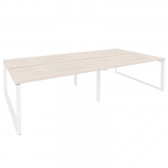 Рабочая станция на О-образном м/к Рива ONIX O.MO-D.RS-4.4.8 Денвер Светлый/Белый