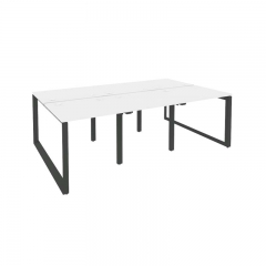 Рабочая станция на О-образном м/к Рива ONIX O.MO-D.RS-6.0.7 Белый Бриллиант/Антрацит