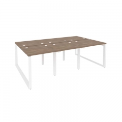 Рабочая станция на О-образном м/к Рива ONIX O.MO-D.RS-6.0.7 Дуб Аризона/Белый