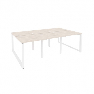 Рабочая станция на О-образном м/к Рива ONIX O.MO-D.RS-6.0.7 Денвер Светлый/Белый