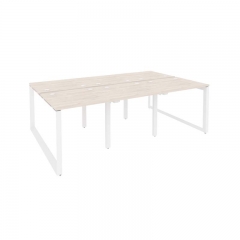 Рабочая станция на О-образном м/к Рива ONIX O.MO-D.RS-6.0.7 Денвер Светлый/Белый