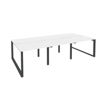 Рабочая станция на О-образном м/к Рива ONIX O.MO-D.RS-6.1.7 Белый Бриллиант/Антрацит