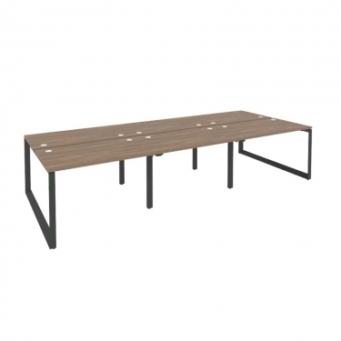 Рабочая станция на О-образном м/к Рива ONIX O.MO-D.RS-6.2.7 Дуб Аризона/Антрацит