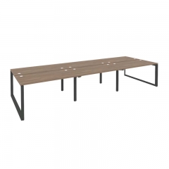 Рабочая станция на О-образном м/к Рива ONIX O.MO-D.RS-6.3.7 Дуб Аризона/Антрацит