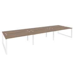Рабочая станция на О-образном м/к Рива ONIX O.MO-D.RS-6.4.7 Дуб Аризона/Белый
