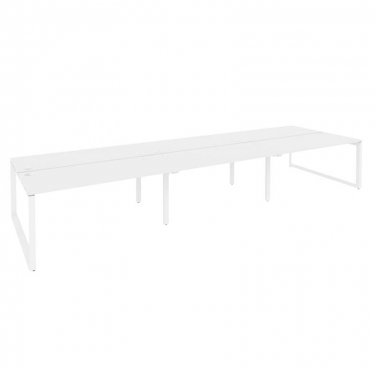 Рабочая станция на О-образном м/к Рива ONIX O.MO-D.RS-6.4.7 Белый Бриллиант