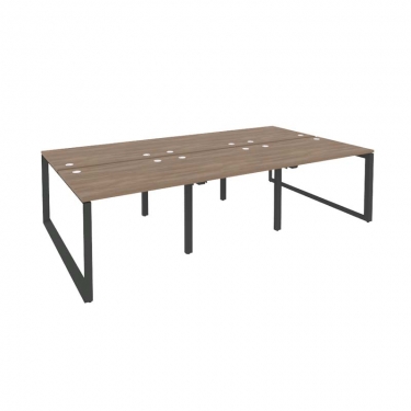 Рабочая станция на О-образном м/к Рива ONIX O.MO-D.RS-6.1.8 Дуб Аризона/Антрацит