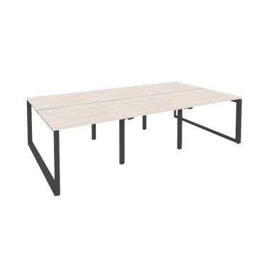 Рабочая станция на О-образном м/к Рива ONIX O.MO-D.RS-6.1.8 Денвер Светлый/Антрацит