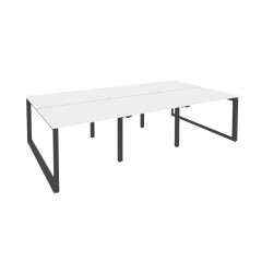 Рабочая станция на О-образном м/к Рива ONIX O.MO-D.RS-6.1.8 Белый Бриллиант/Антрацит