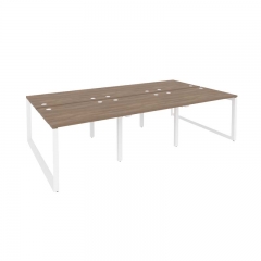 Рабочая станция на О-образном м/к Рива ONIX O.MO-D.RS-6.1.8 Дуб Аризона/Белый