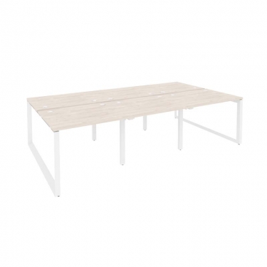 Рабочая станция на О-образном м/к Рива ONIX O.MO-D.RS-6.1.8 Денвер Светлый/Белый