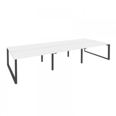 Рабочая станция на О-образном м/к Рива ONIX O.MO-D.RS-6.3.8 Белый Бриллиант/Антрацит