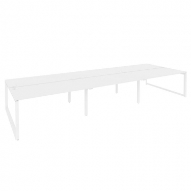 Рабочая станция на О-образном м/к Рива ONIX O.MO-D.RS-6.4.8 Белый Бриллиант