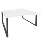 Рабочая станция на О-образном м/к Рива ONIX O.MO-D.SA-1 Белый Бриллиант/Антрацит