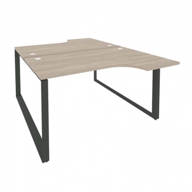 Рабочая станция на О-образном м/к Рива ONIX O.MO-D.SA-2 Дуб Аттик/Антрацит