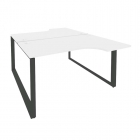 Рабочая станция на О-образном м/к Рива ONIX O.MO-D.SA-2 Белый Бриллиант/Антрацит