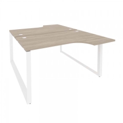 Рабочая станция на О-образном м/к Рива ONIX O.MO-D.SA-2 Дуб Аттик/Белый