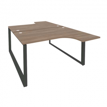 Рабочая станция на О-образном м/к Рива ONIX O.MO-D.SA-3 Дуб Аризона/Антрацит