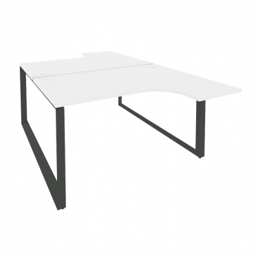 Рабочая станция на О-образном м/к Рива ONIX O.MO-D.SA-3 Белый Бриллиант/Антрацит