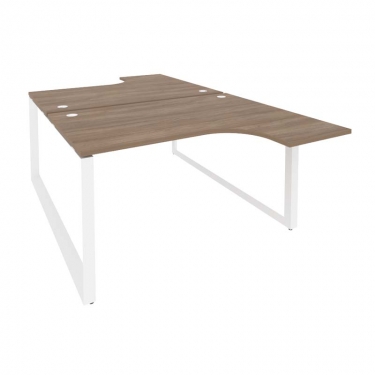 Рабочая станция на О-образном м/к Рива ONIX O.MO-D.SA-3 Дуб Аризона/Белый