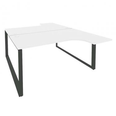 Рабочая станция на О-образном м/к Рива ONIX O.MO-D.SA-4 Белый Бриллиант/Антрацит