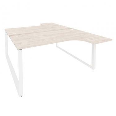 Рабочая станция на О-образном м/к Рива ONIX O.MO-D.SA-4 Денвер Светлый/Белый