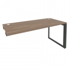 Стол-приставка на О-образном м/к к опорным элементам Рива ONIX O.MO-SPR-4.7 Дуб Аризона/Антрацит