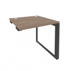 Стол-приставка на О-образном м/к к опорным элементам Рива ONIX O.MO-SPR-0.8 Дуб Аризона/Антрацит