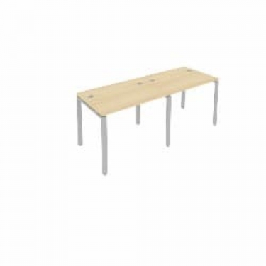 Рабочая станция на 2 раб.места Рива Metal System Б.СМ-2.1 Акация/Серый