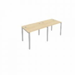 Рабочая станция на 2 раб.места Рива Metal System Б.СМ-2.1 Акация/Серый