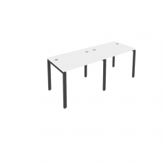 Рабочая станция на 2 раб.места Рива Metal System Б.СМ-2.1 Белый/Антрацит