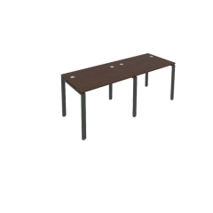 Рабочая станция на 2 раб.места Рива Metal System Б.СМ-2.1 Венге/Антрацит