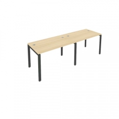 Рабочая станция на 2 раб.места Рива Metal System Б.СМ-2.2 Акация/Антрацит