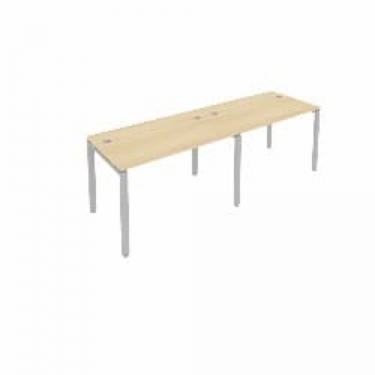 Рабочая станция на 2 раб.места Рива Metal System Б.СМ-2.2 Акация/Серый