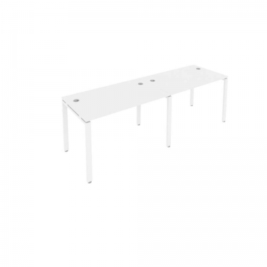 Рабочая станция на 2 раб.места Рива Metal System Б.СМ-2.2 Белый