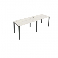 Рабочая станция на 2 раб.места Рива Metal System Б.СМ-2.2 Наварра/Антрацит