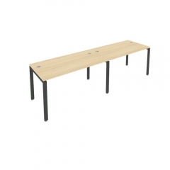 Рабочая станция на 2 раб.места Рива Metal System Б.СМ-2.3 Акация/Антрацит